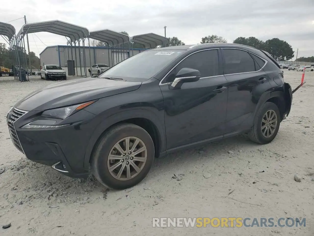 1 Фотография поврежденного автомобиля JTJAARBZ9L2164628 LEXUS NX 2020