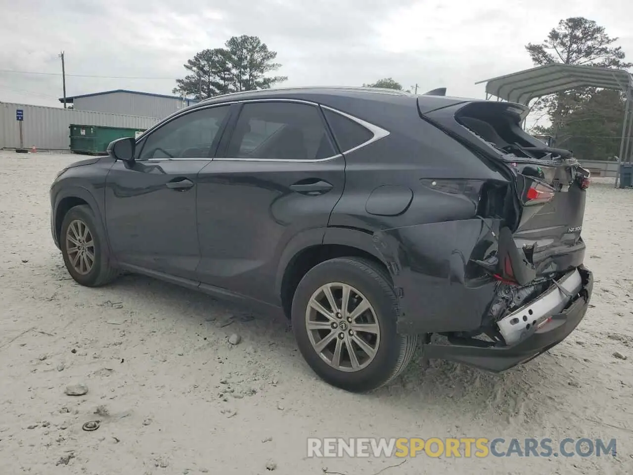 2 Фотография поврежденного автомобиля JTJAARBZ9L2164628 LEXUS NX 2020