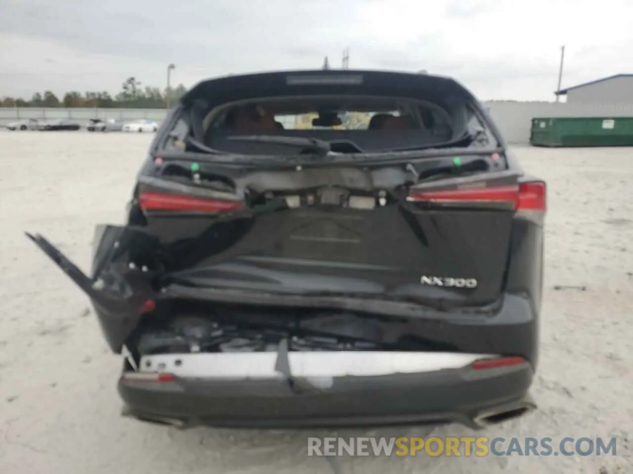 6 Фотография поврежденного автомобиля JTJAARBZ9L2164628 LEXUS NX 2020
