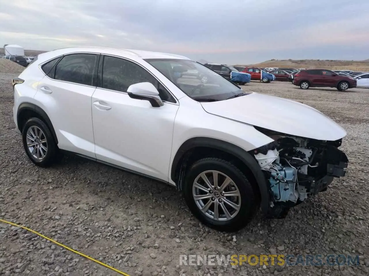 4 Photograph of a damaged car JTJAARBZ9L5017594 LEXUS NX 2020