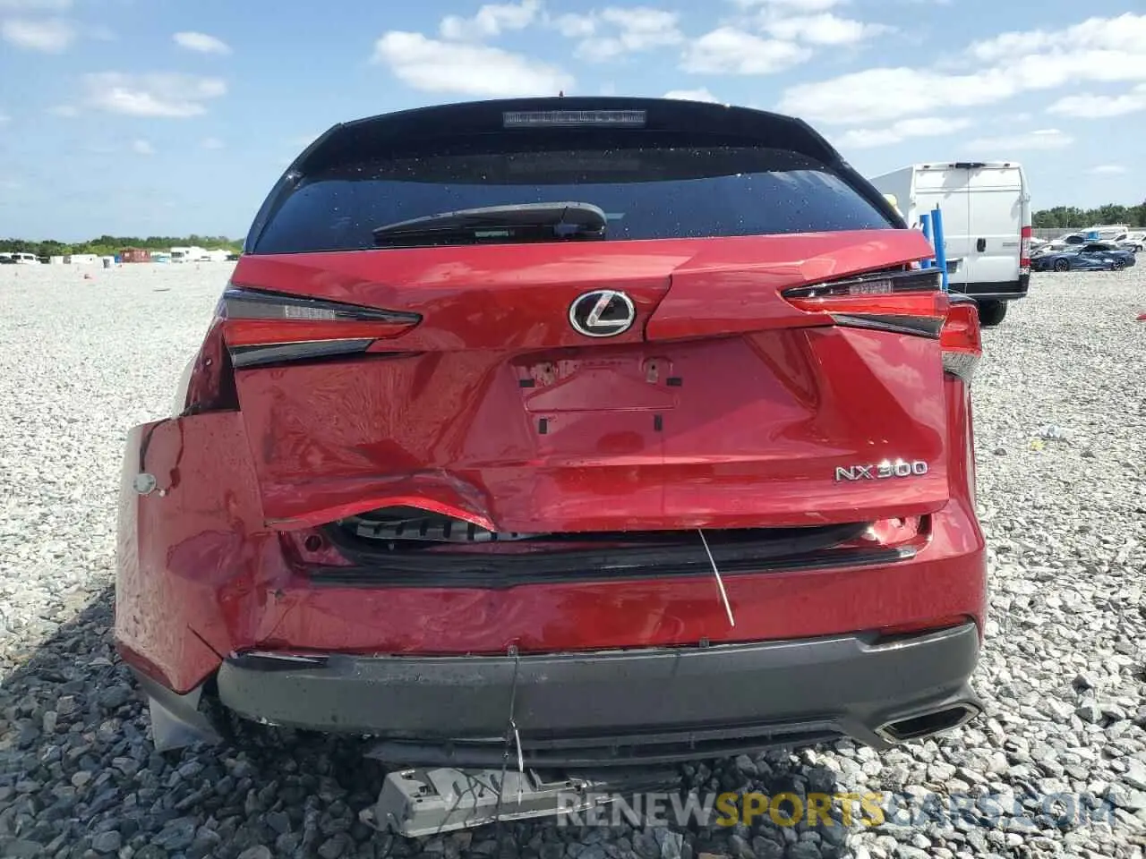 6 Photograph of a damaged car JTJAARBZXL2159292 LEXUS NX 2020