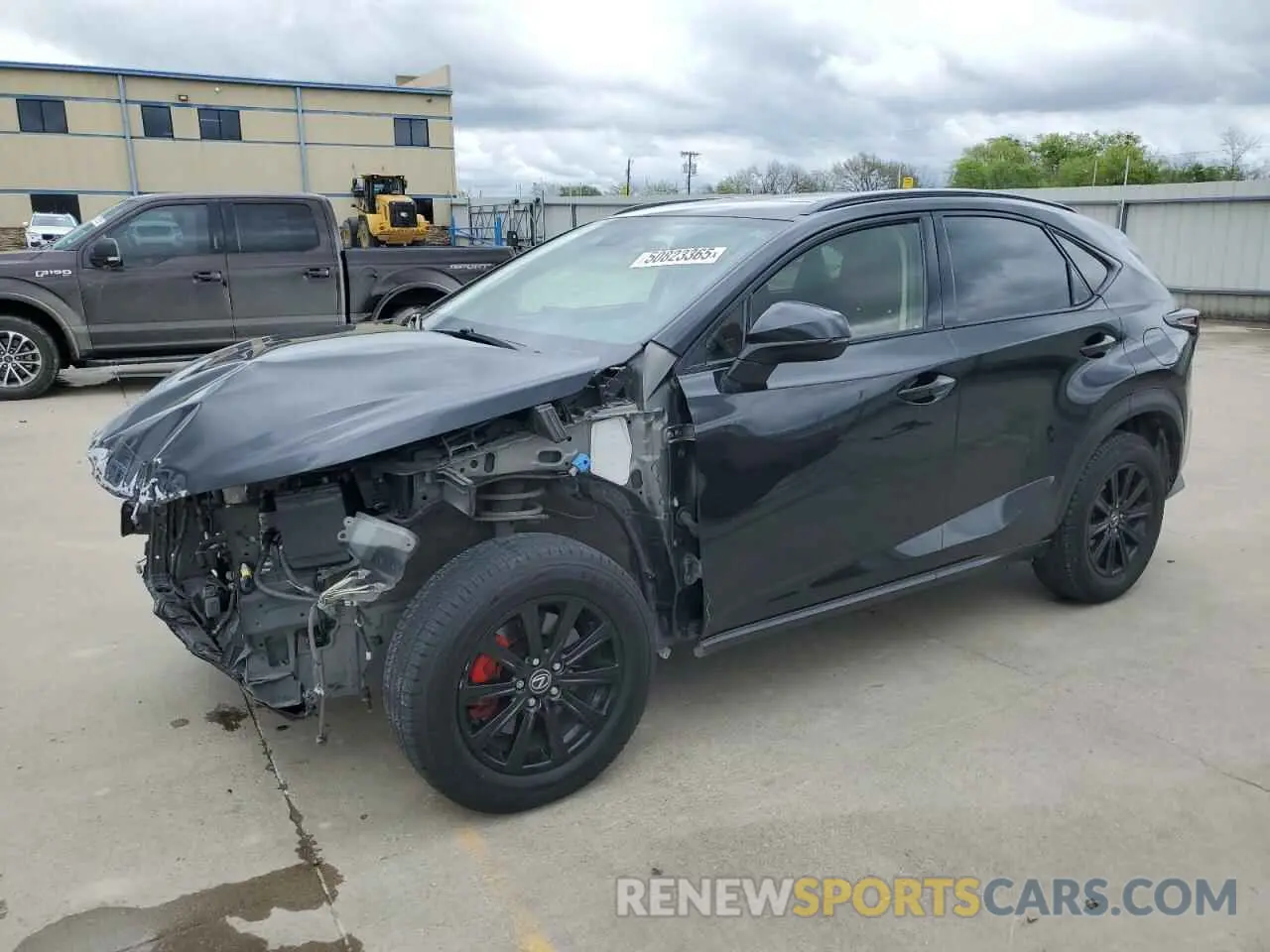 1 Фотография поврежденного автомобиля JTJDARBZ0L2159038 LEXUS NX 2020
