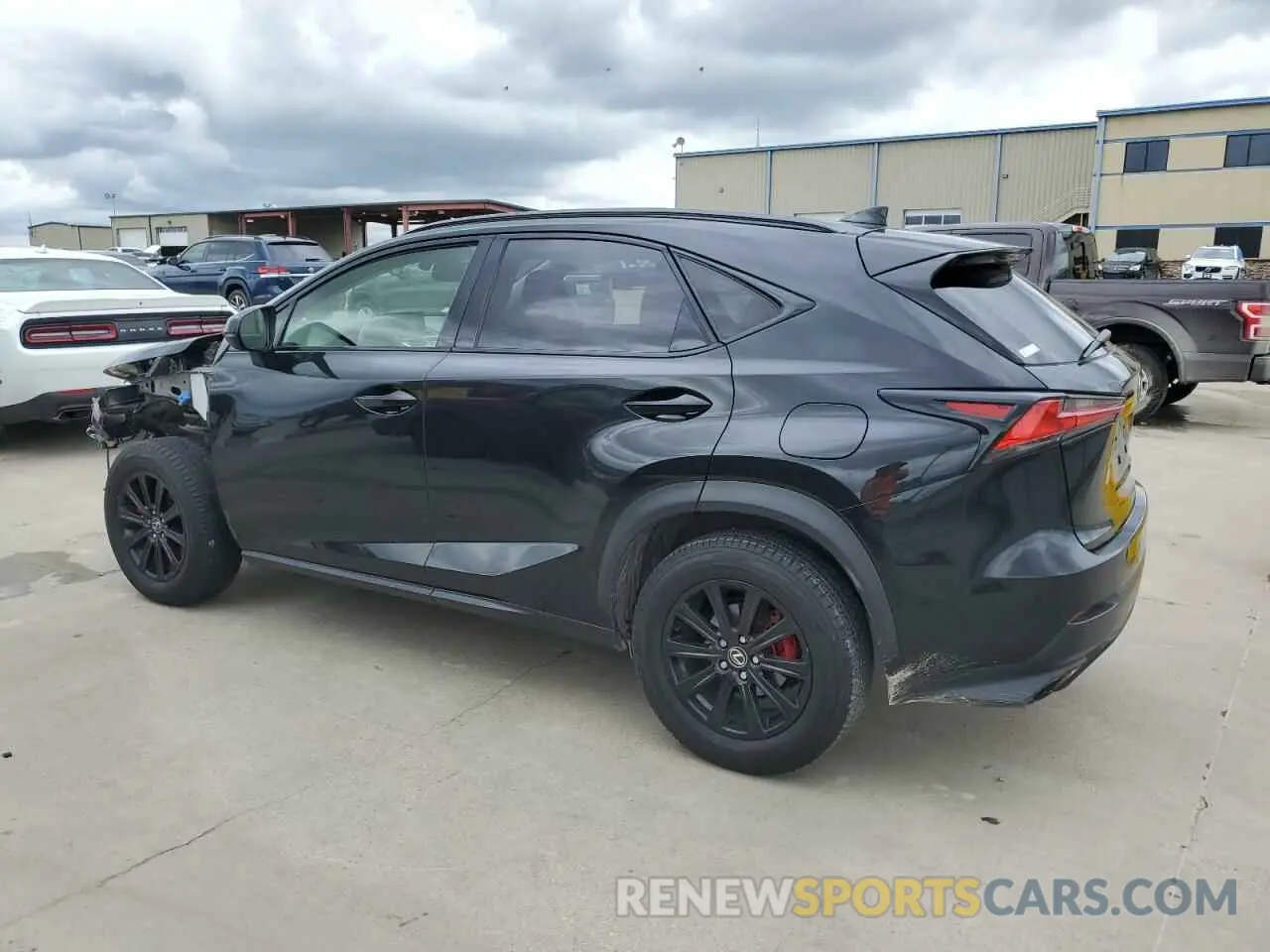 2 Фотография поврежденного автомобиля JTJDARBZ0L2159038 LEXUS NX 2020