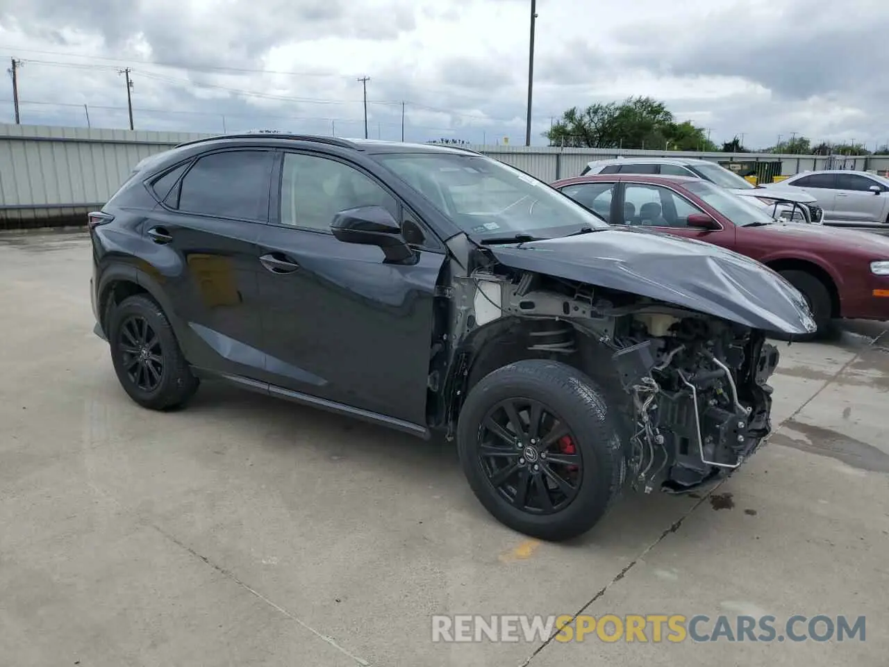 4 Фотография поврежденного автомобиля JTJDARBZ0L2159038 LEXUS NX 2020