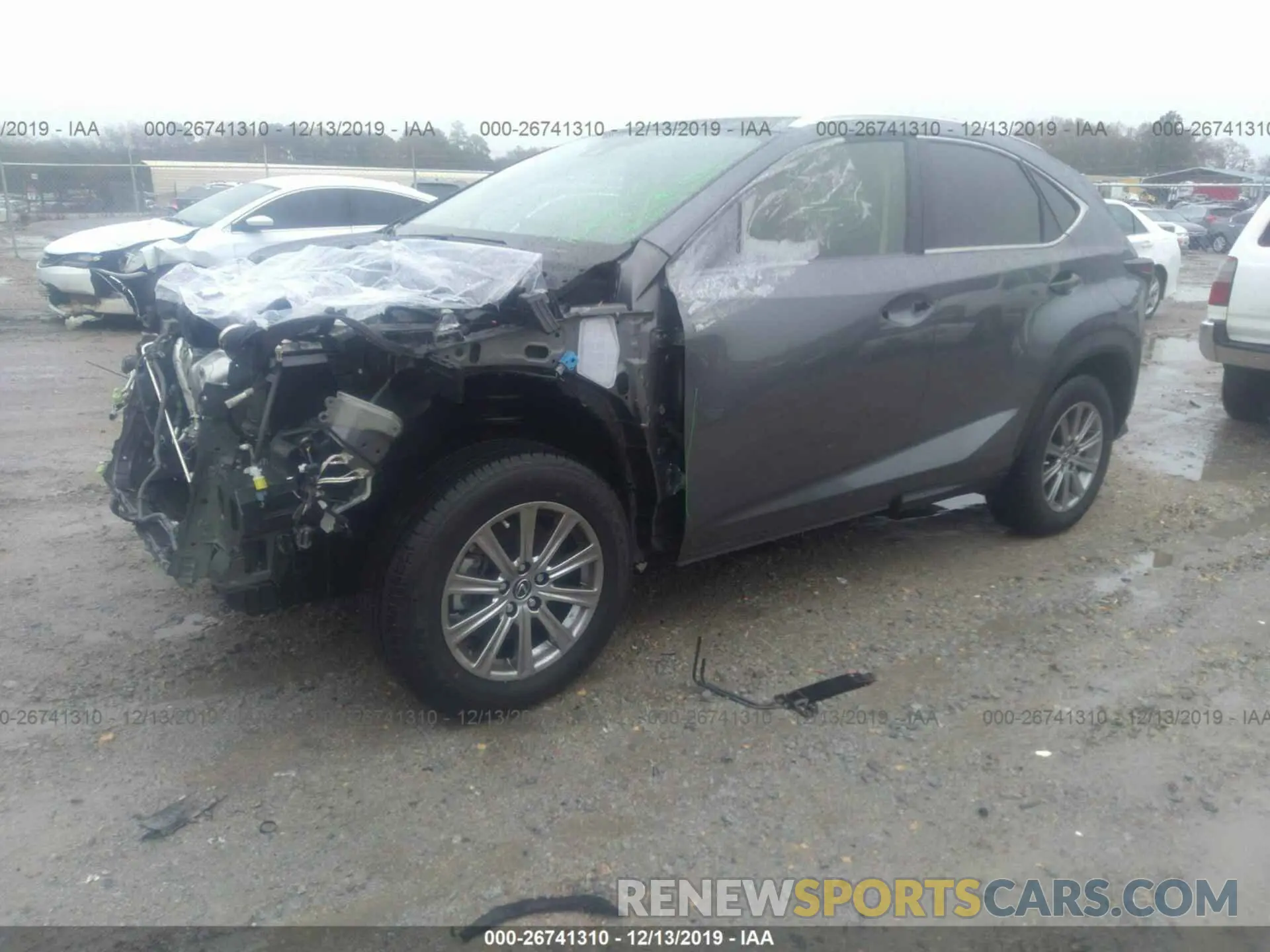 2 Photograph of a damaged car JTJDARBZ0L2166751 LEXUS NX 2020