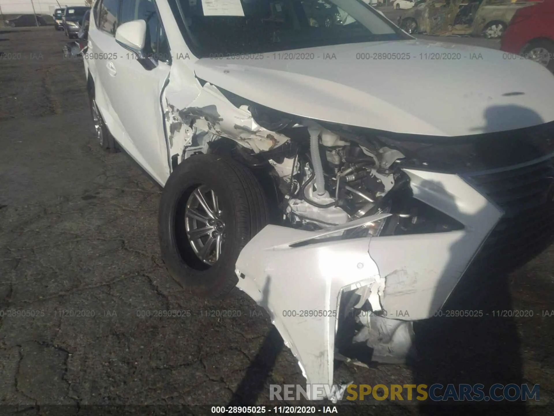 6 Photograph of a damaged car JTJDARBZ0L2173988 LEXUS NX 2020