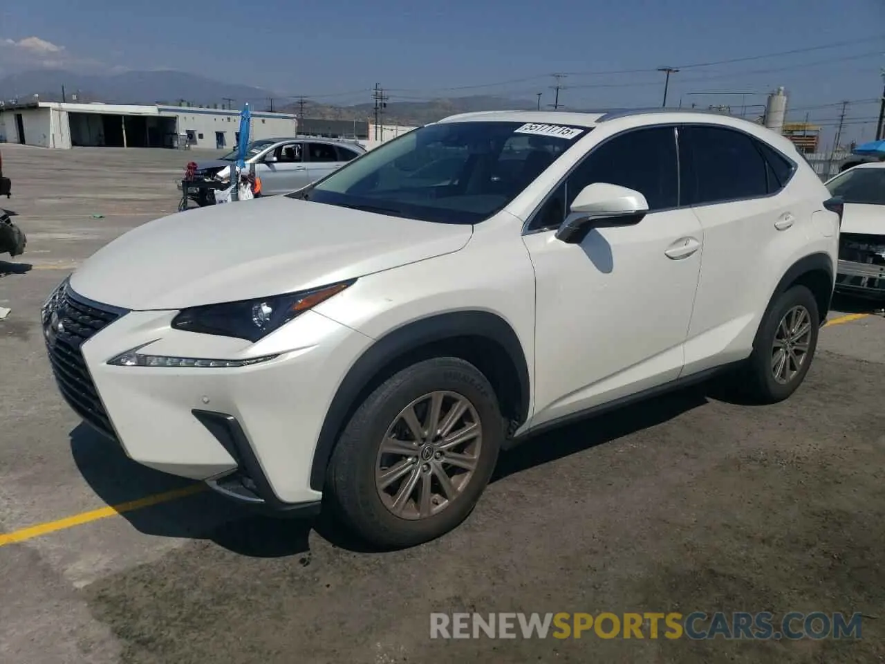 1 Фотография поврежденного автомобиля JTJDARBZ0L5018825 LEXUS NX 2020