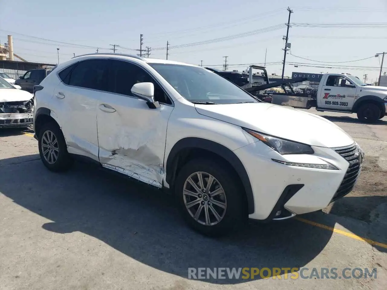4 Фотография поврежденного автомобиля JTJDARBZ0L5018825 LEXUS NX 2020