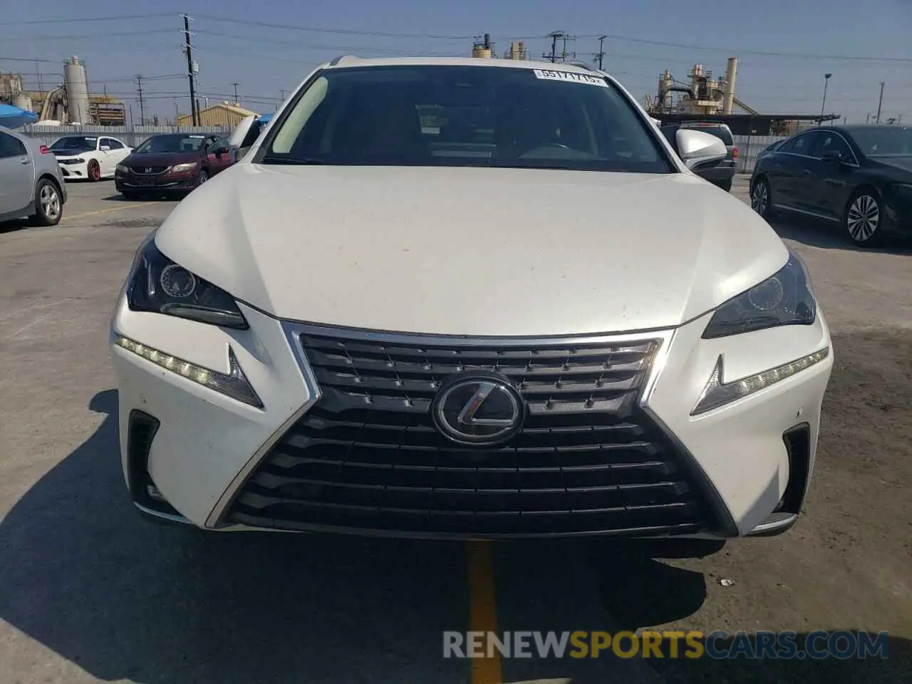 5 Фотография поврежденного автомобиля JTJDARBZ0L5018825 LEXUS NX 2020