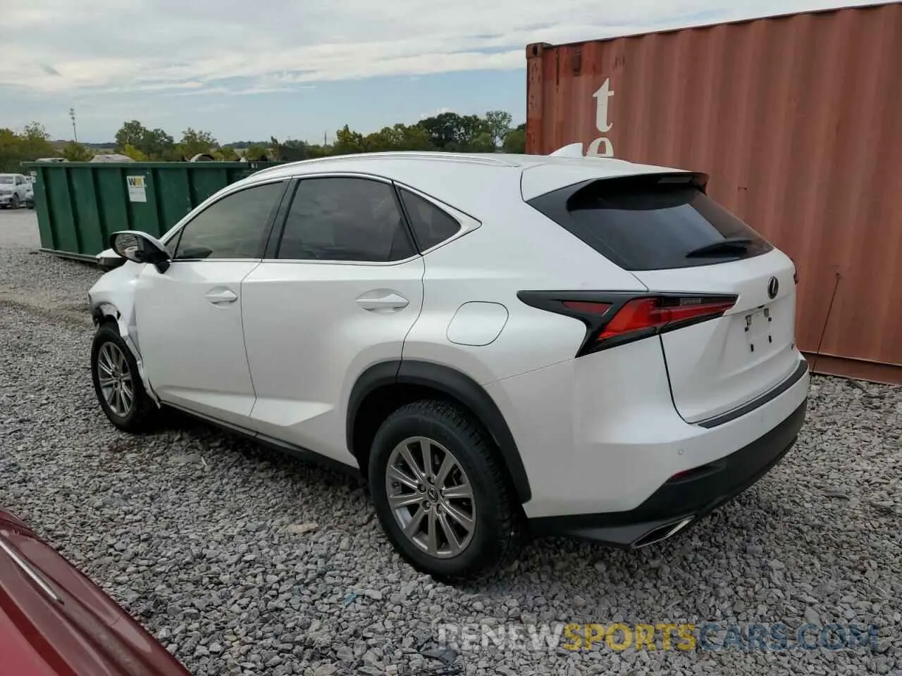 2 Photograph of a damaged car JTJDARBZ1L5004884 LEXUS NX 2020