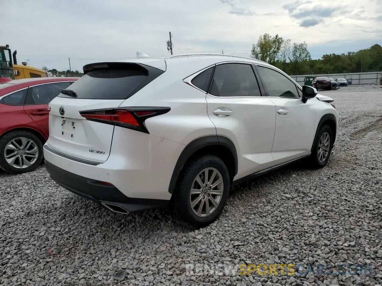 3 Photograph of a damaged car JTJDARBZ1L5004884 LEXUS NX 2020