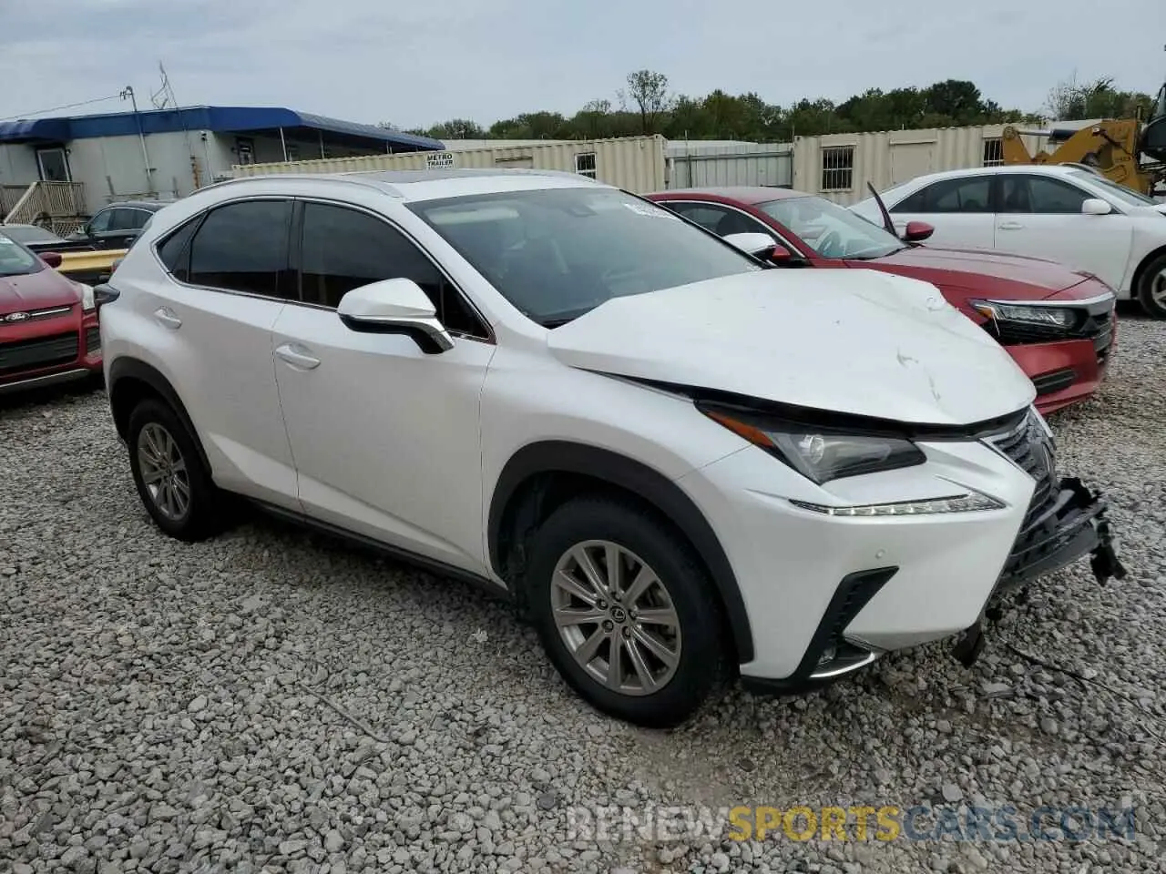 4 Photograph of a damaged car JTJDARBZ1L5004884 LEXUS NX 2020