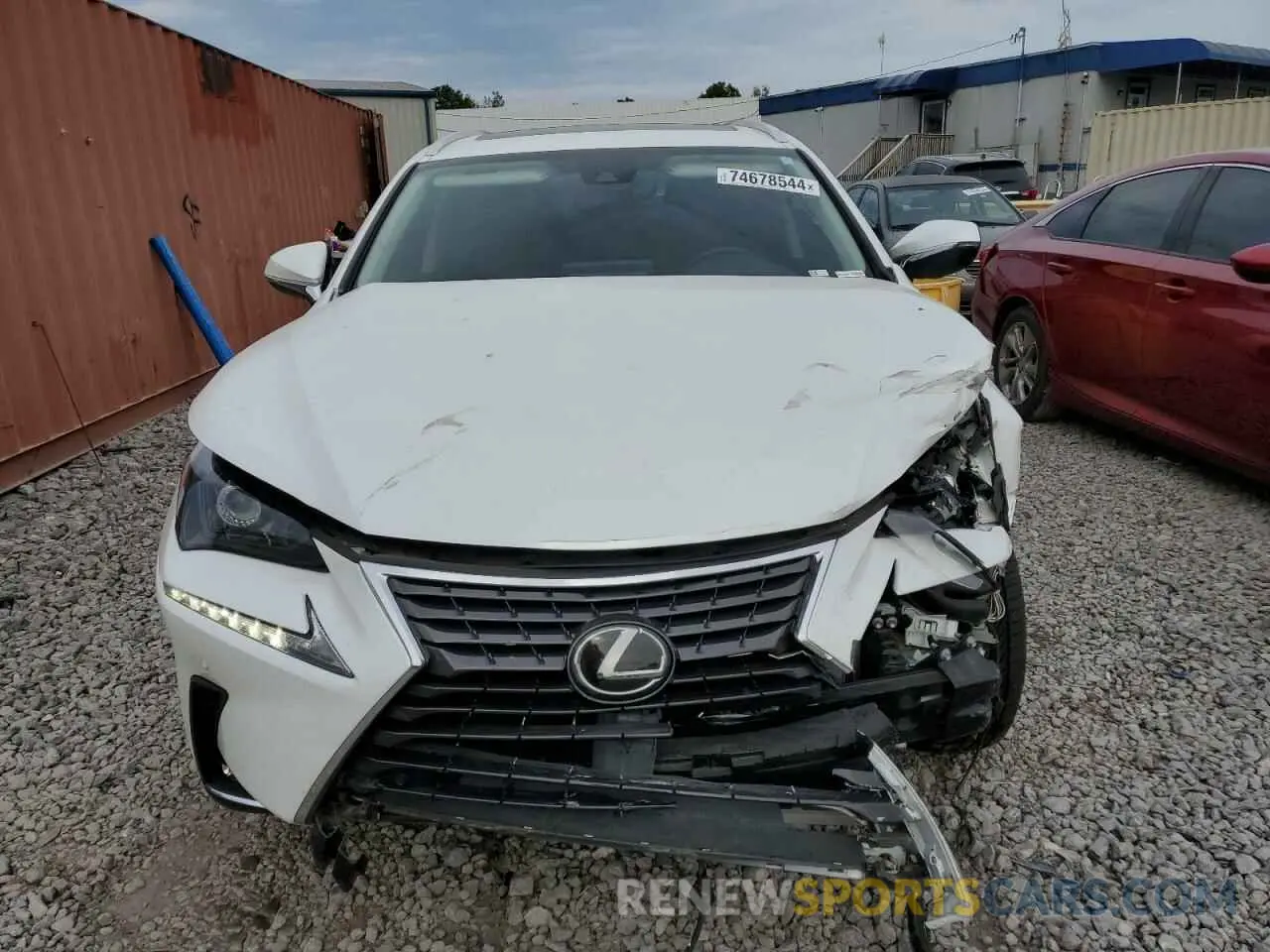 5 Photograph of a damaged car JTJDARBZ1L5004884 LEXUS NX 2020