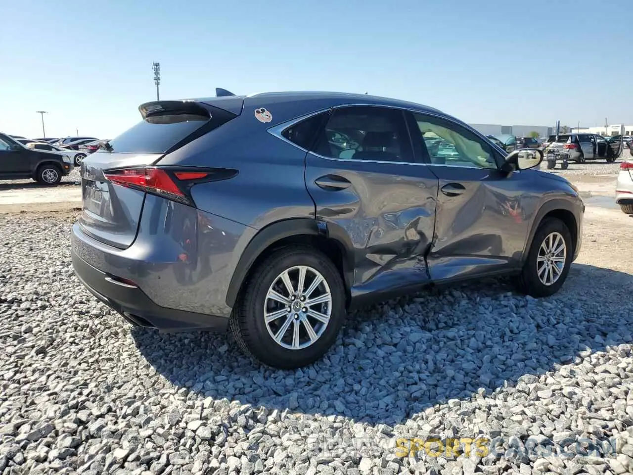 3 Photograph of a damaged car JTJDARBZ3L5000674 LEXUS NX 2020