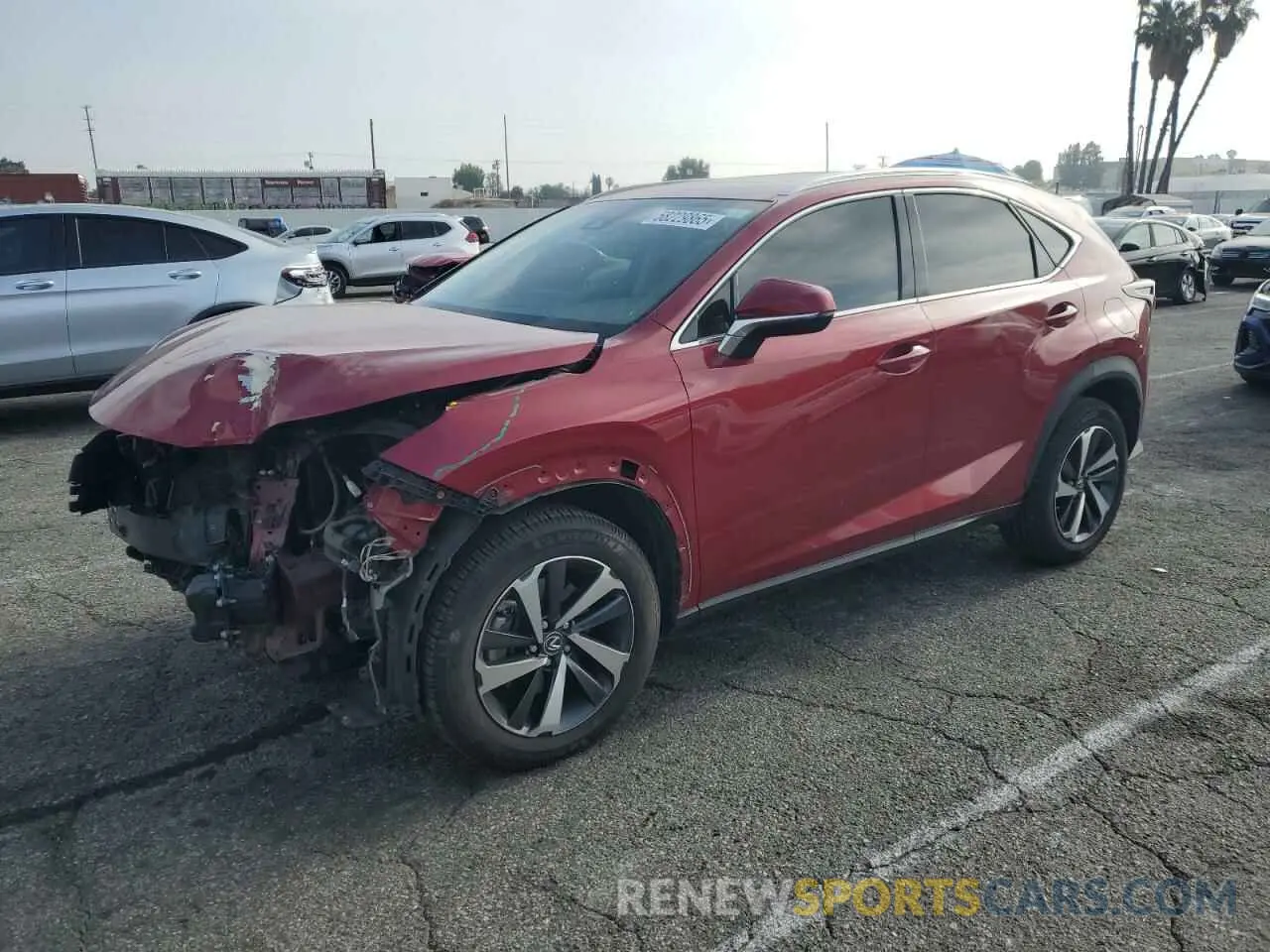 1 Photograph of a damaged car JTJDARBZ3L5007219 LEXUS NX 2020