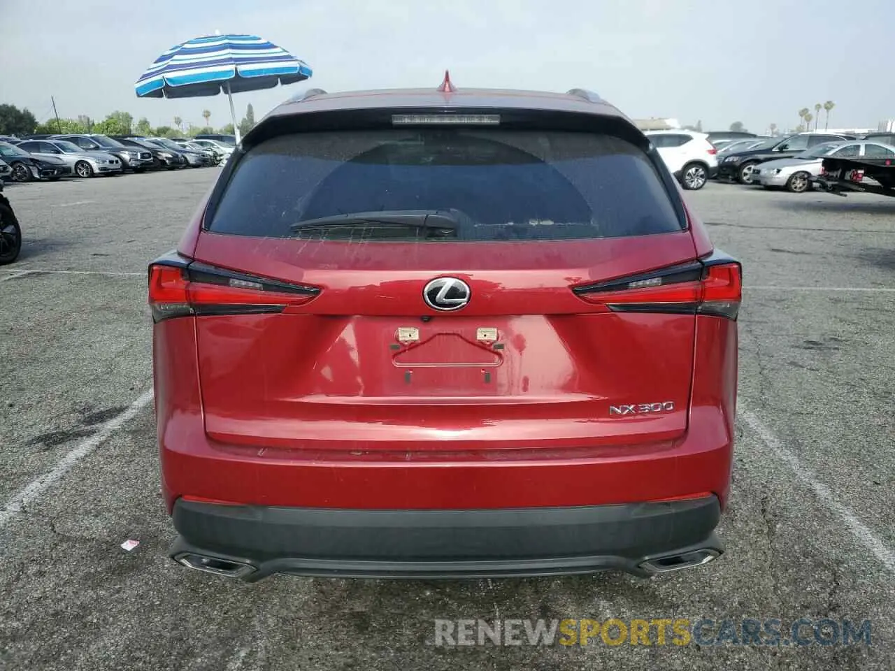 6 Photograph of a damaged car JTJDARBZ3L5007219 LEXUS NX 2020