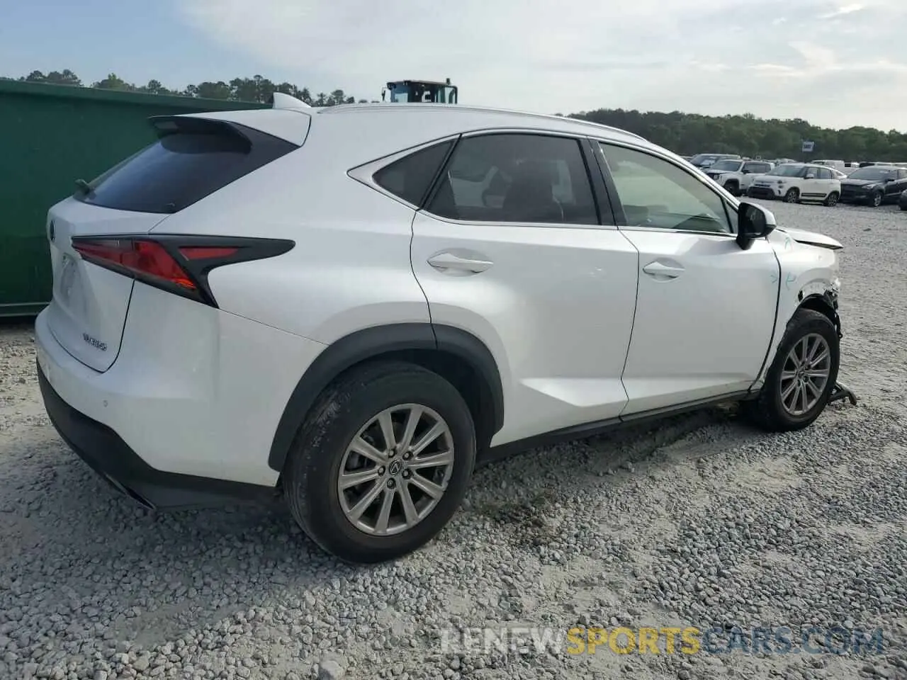 3 Фотография поврежденного автомобиля JTJDARBZ3L5013344 LEXUS NX 2020