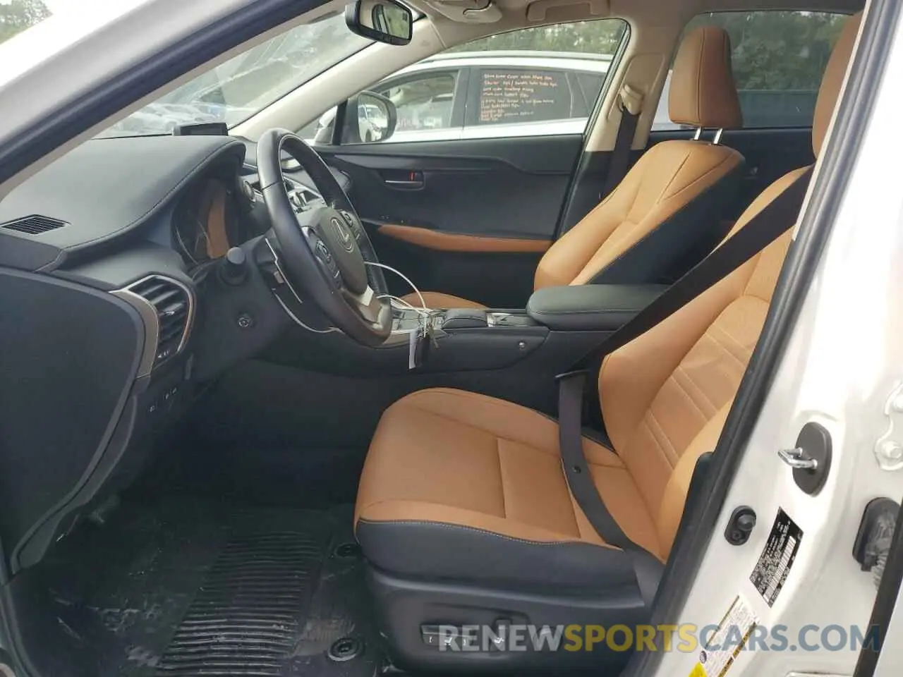 7 Фотография поврежденного автомобиля JTJDARBZ3L5013344 LEXUS NX 2020