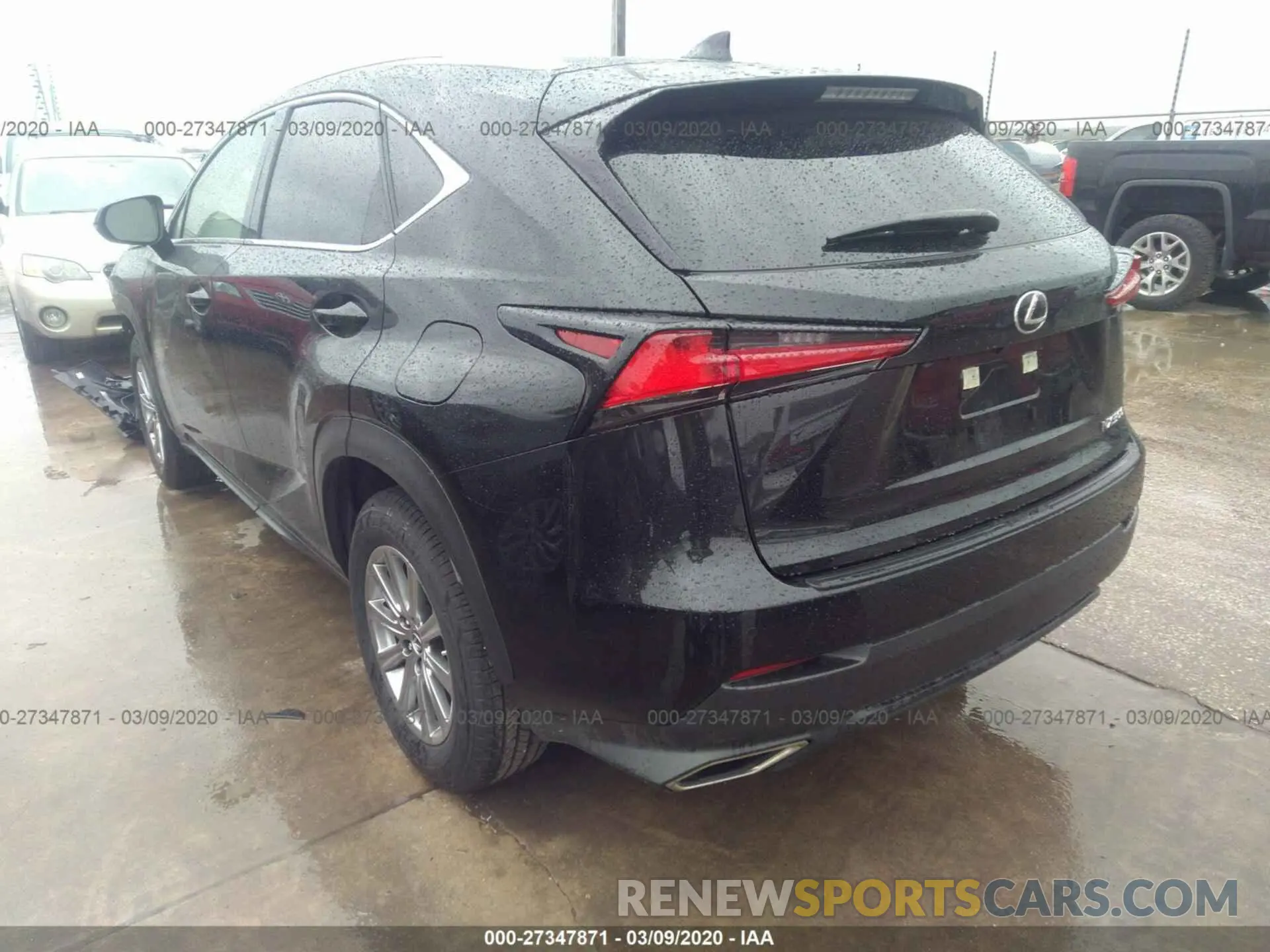 3 Photograph of a damaged car JTJDARBZ4L5007407 LEXUS NX 2020