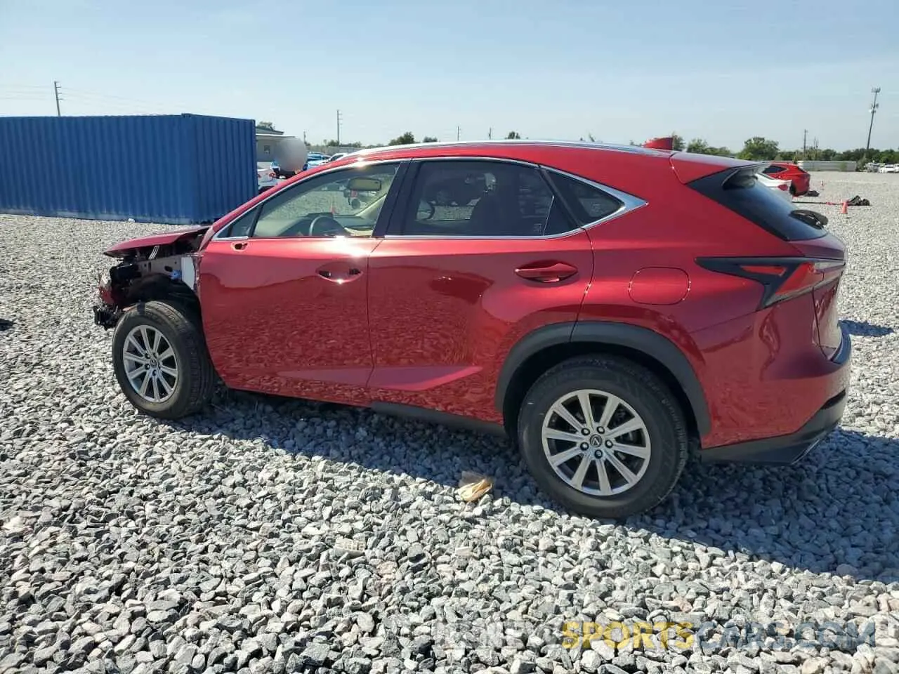 2 Photograph of a damaged car JTJDARBZ4L5012896 LEXUS NX 2020