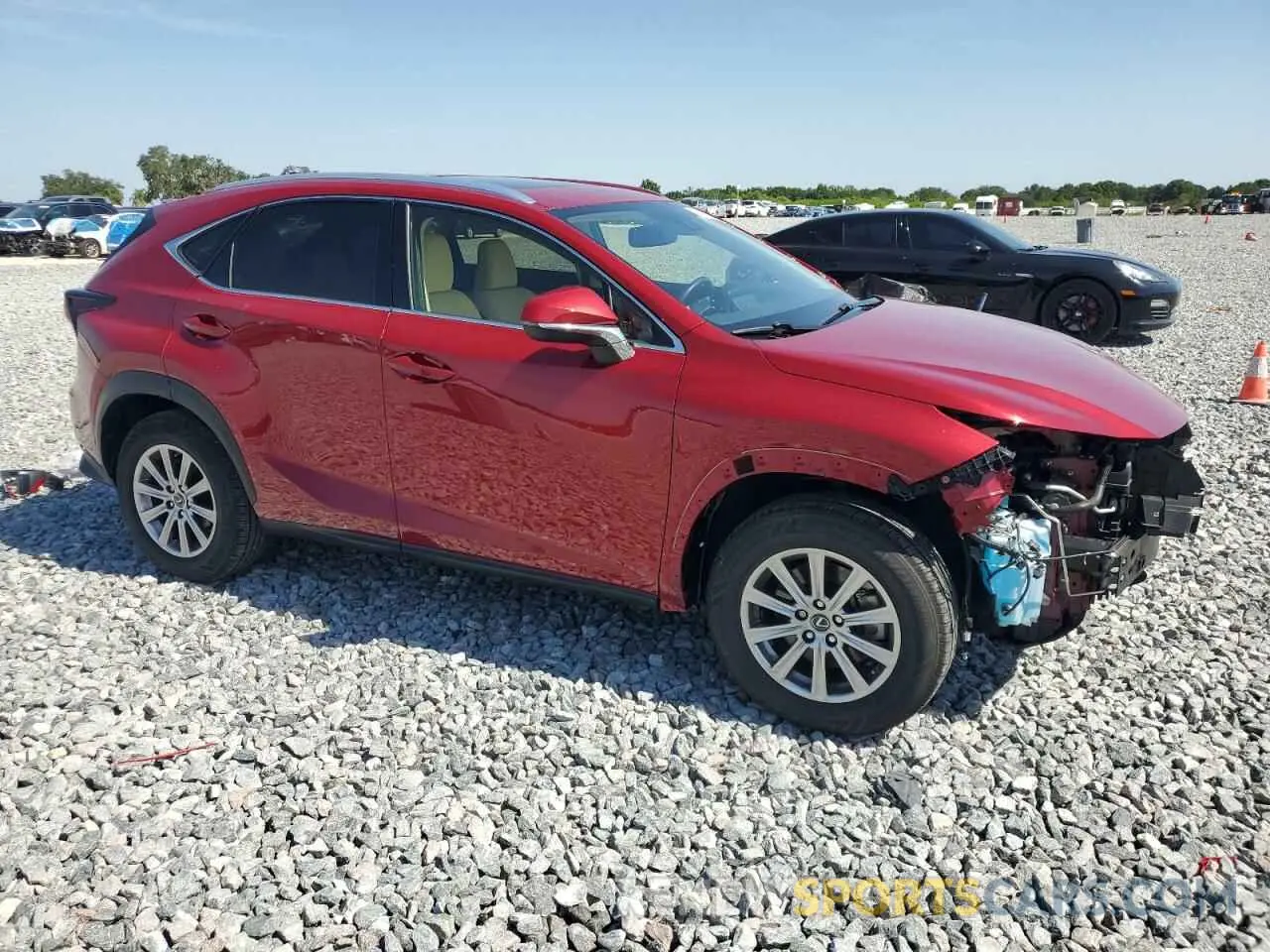 4 Photograph of a damaged car JTJDARBZ4L5012896 LEXUS NX 2020