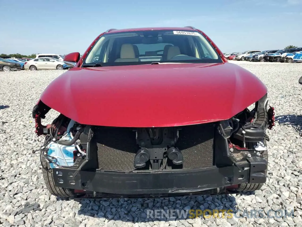 5 Photograph of a damaged car JTJDARBZ4L5012896 LEXUS NX 2020