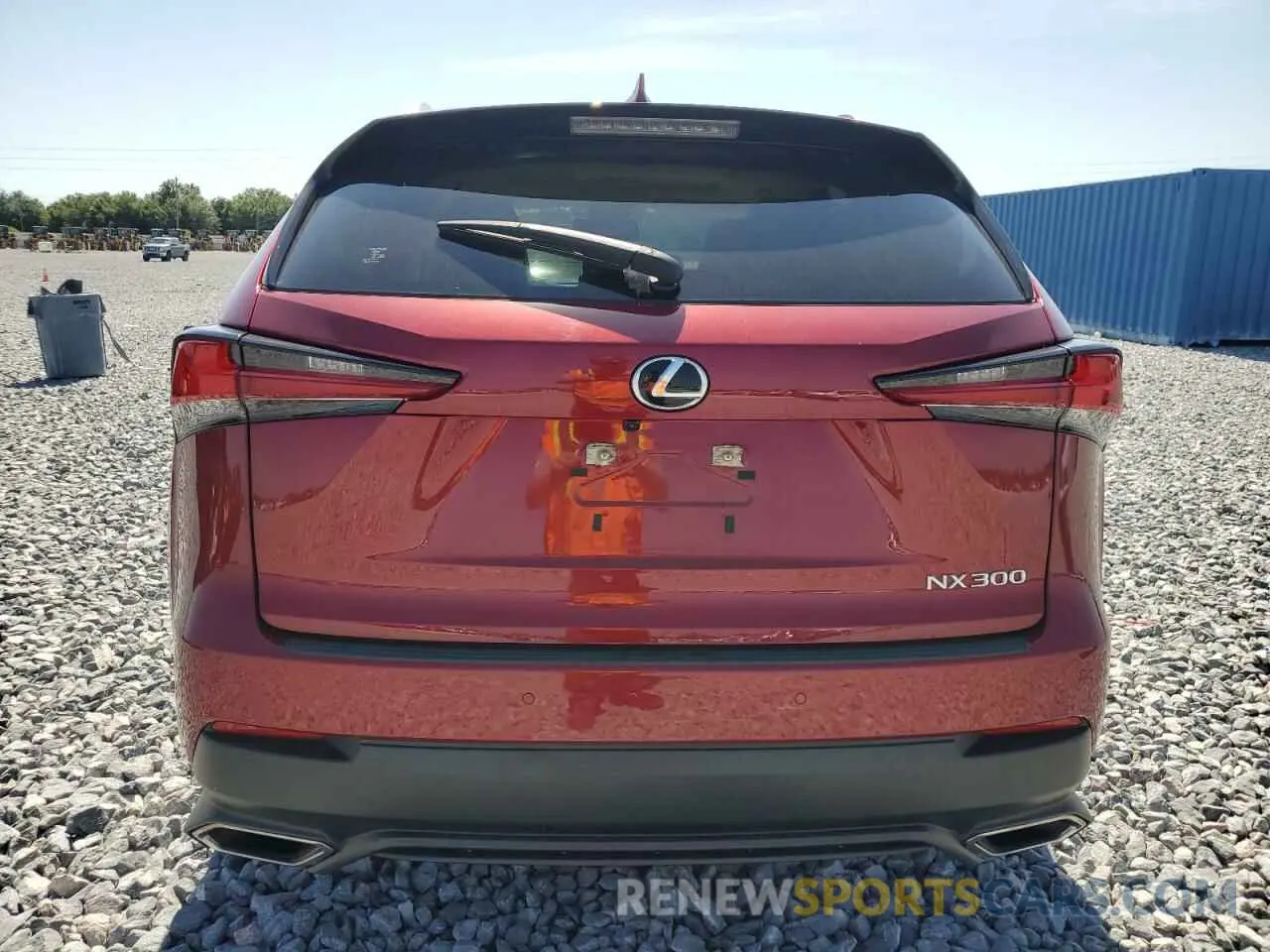 6 Photograph of a damaged car JTJDARBZ4L5012896 LEXUS NX 2020