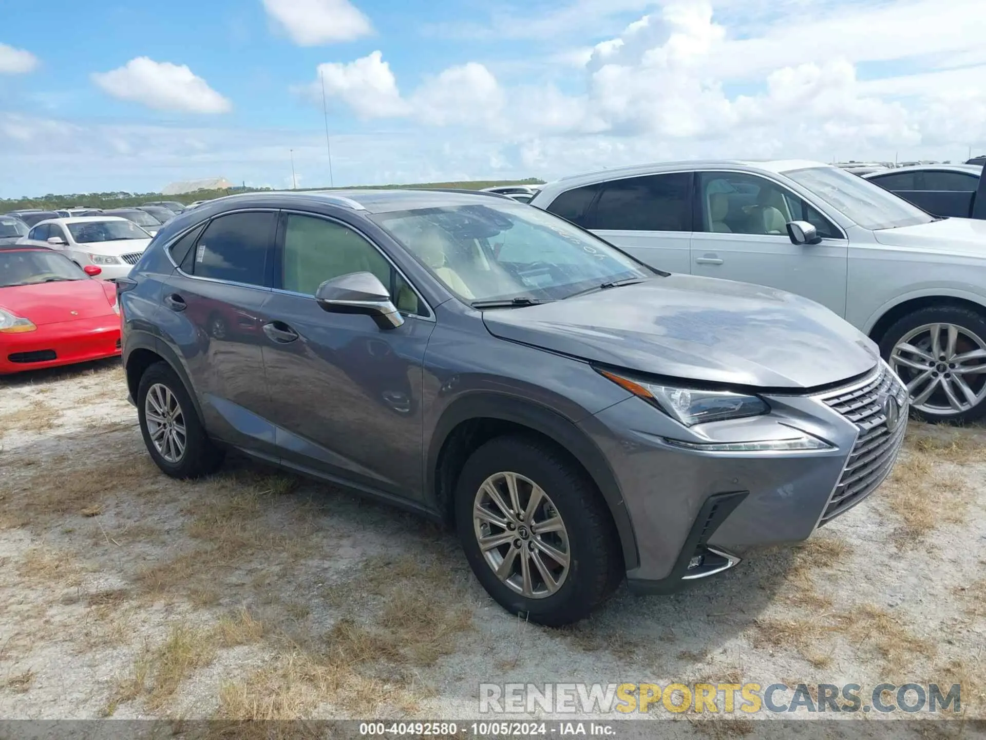 1 Фотография поврежденного автомобиля JTJDARBZ5L2173730 LEXUS NX 2020