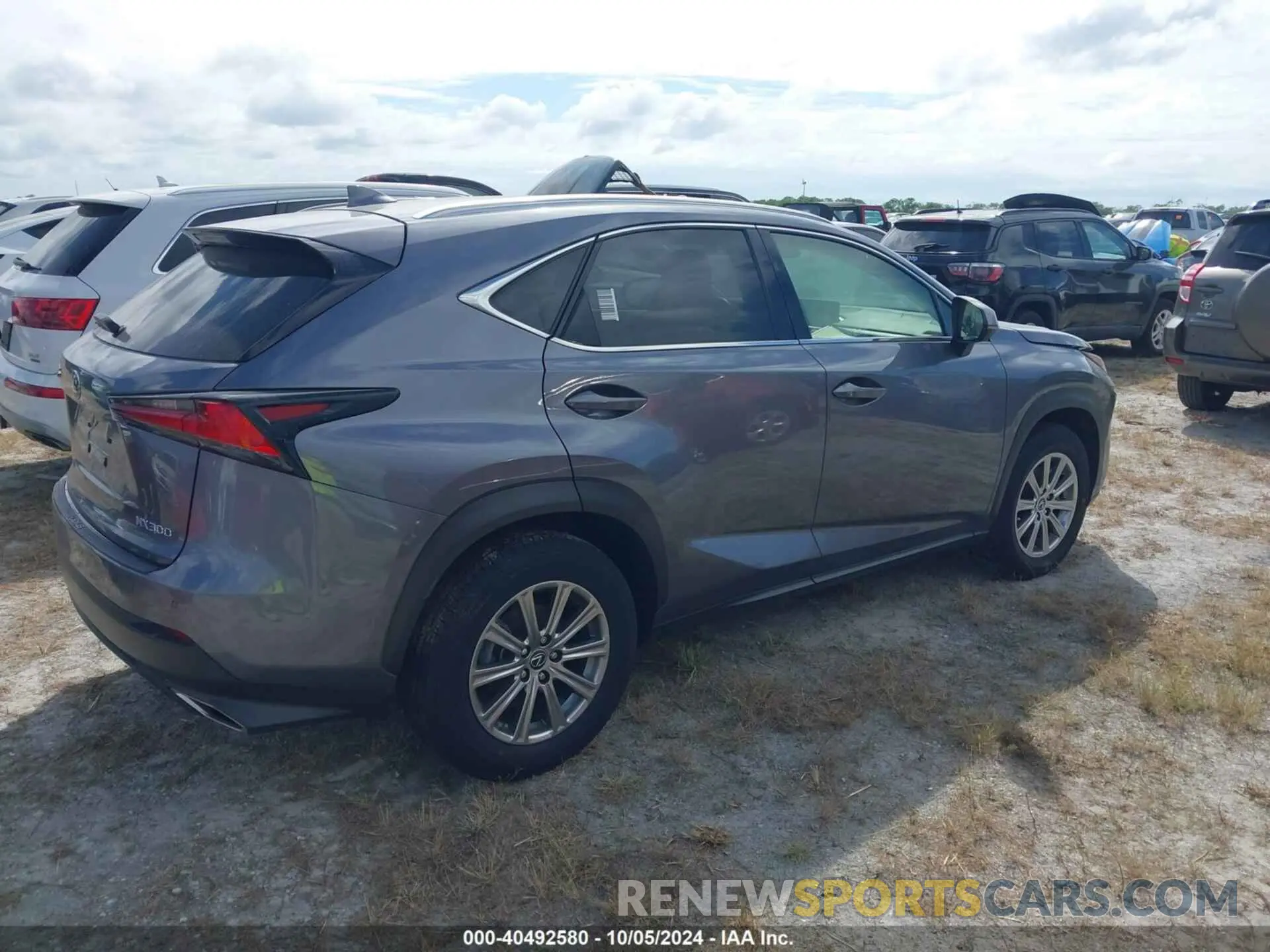 4 Фотография поврежденного автомобиля JTJDARBZ5L2173730 LEXUS NX 2020