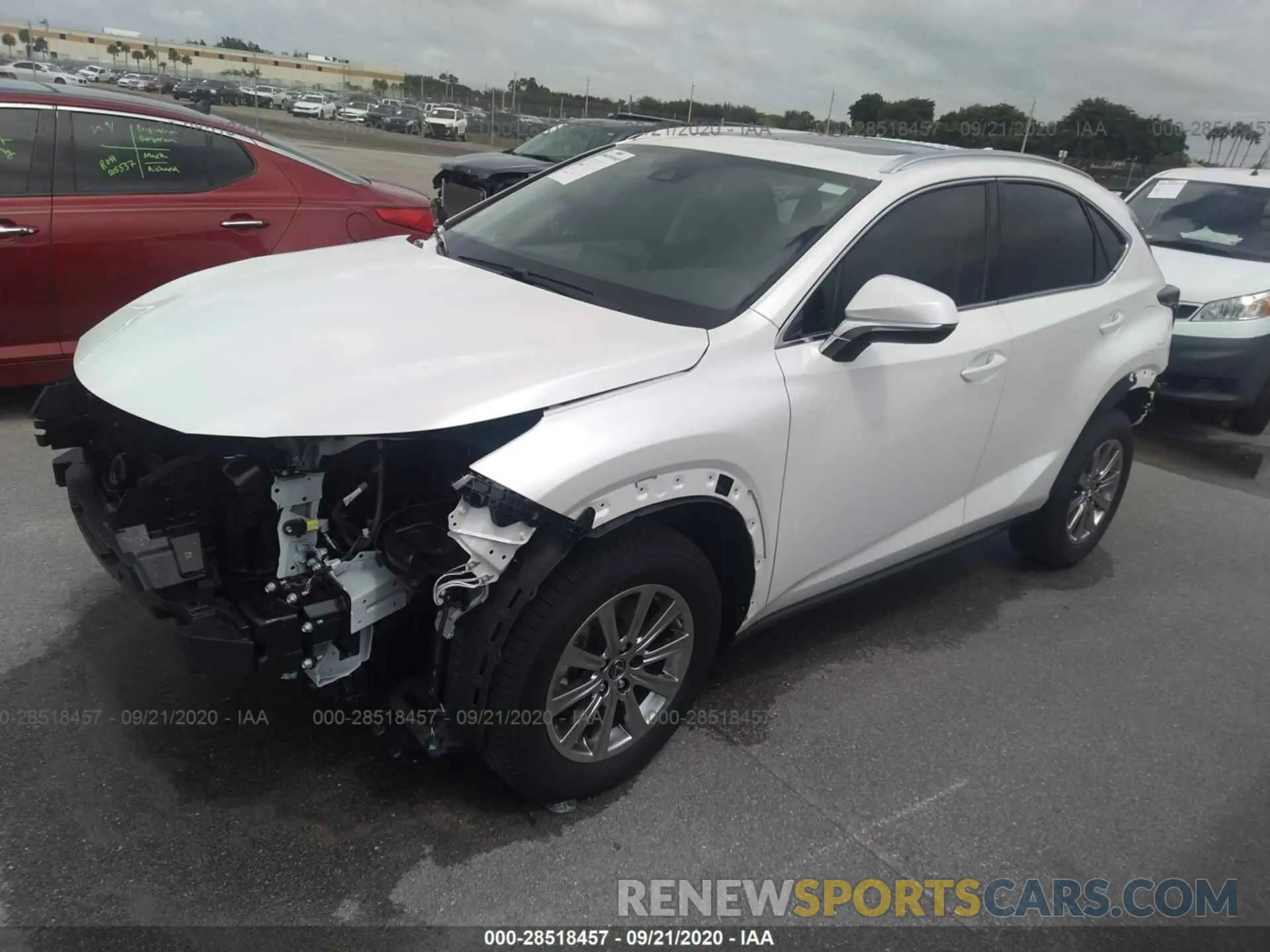 2 Photograph of a damaged car JTJDARBZ7L2178153 LEXUS NX 2020