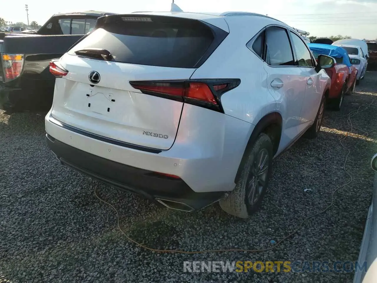 3 Photograph of a damaged car JTJDARBZ7L5005098 LEXUS NX 2020