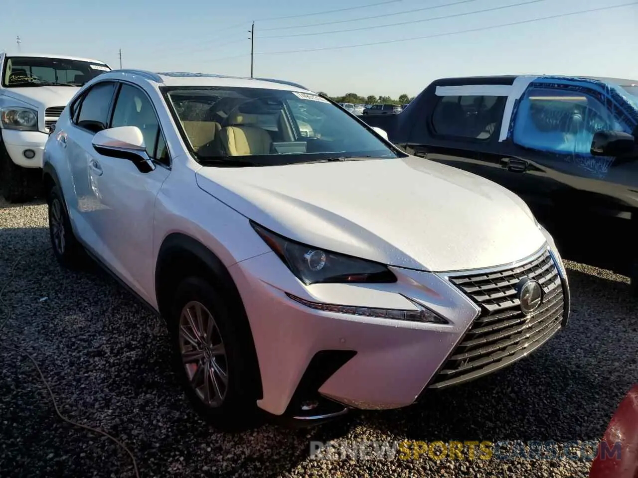 4 Photograph of a damaged car JTJDARBZ7L5005098 LEXUS NX 2020