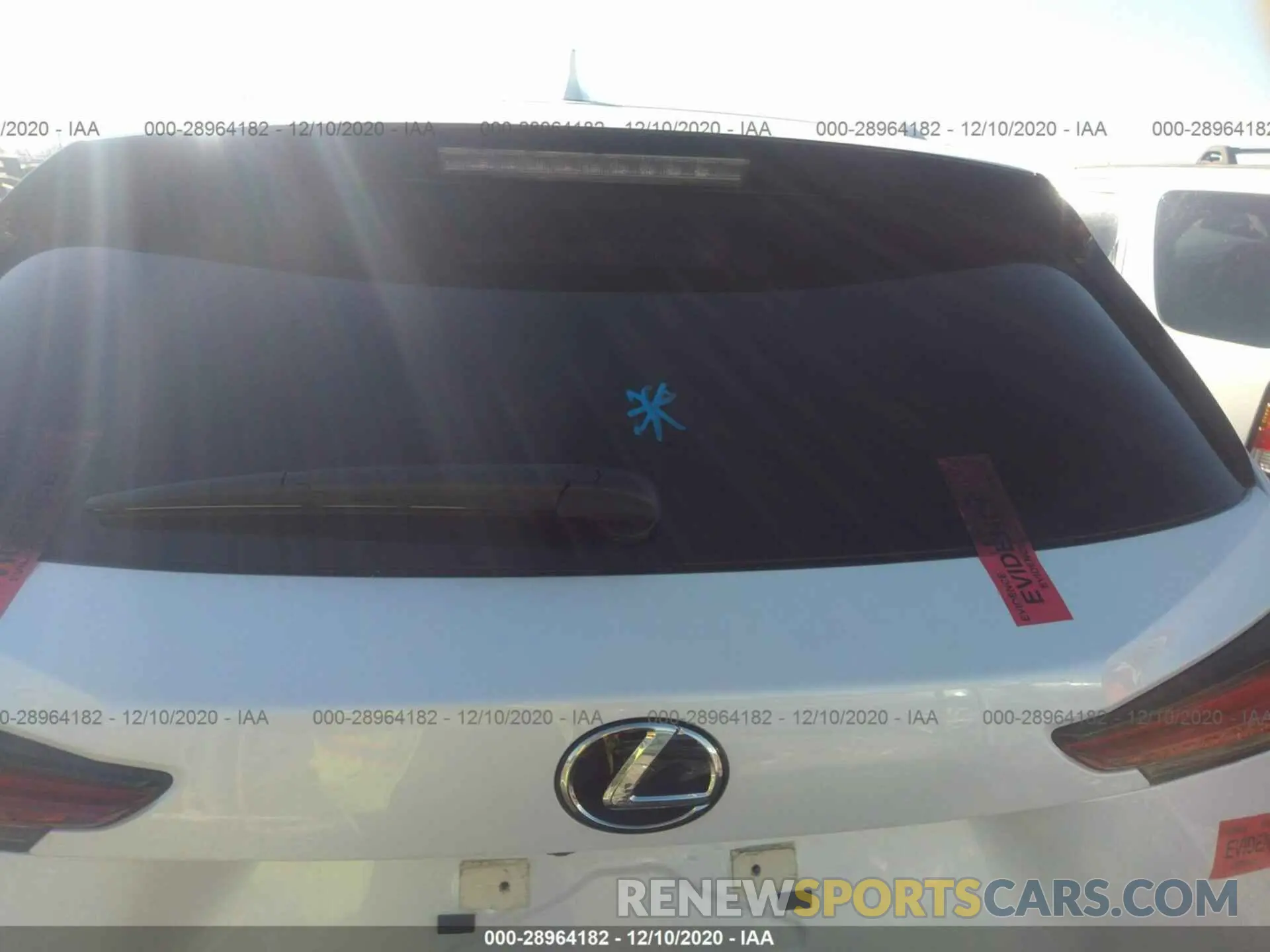 8 Photograph of a damaged car JTJDARBZ7L5005120 LEXUS NX 2020