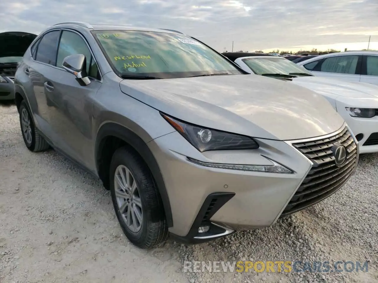 1 Photograph of a damaged car JTJDARBZ7L5013671 LEXUS NX 2020