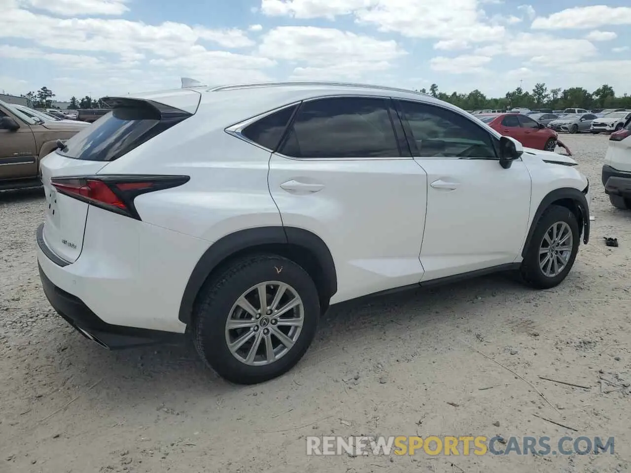 3 Photograph of a damaged car JTJDARBZ8L2176993 LEXUS NX 2020