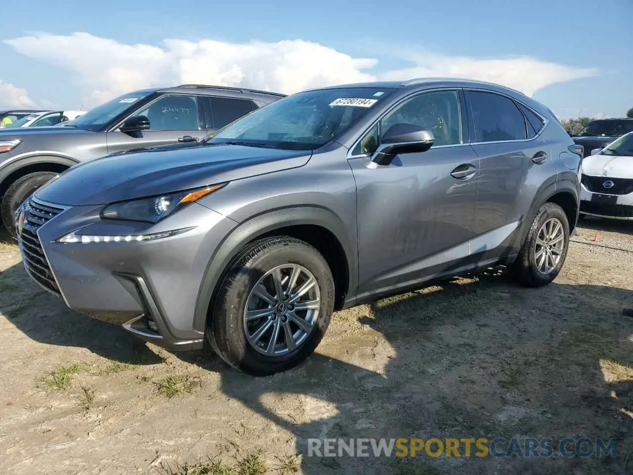 1 Photograph of a damaged car JTJDARBZ8L2177819 LEXUS NX 2020
