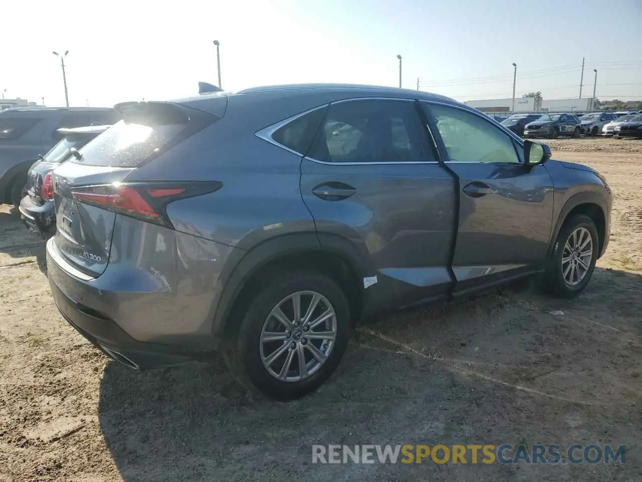 3 Photograph of a damaged car JTJDARBZ8L2177819 LEXUS NX 2020