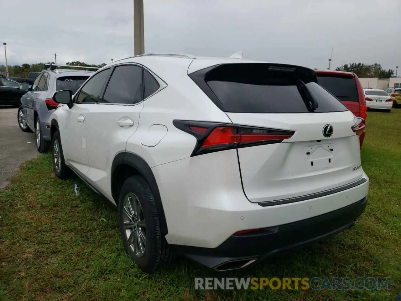 3 Фотография поврежденного автомобиля JTJDARBZ8L5009256 LEXUS NX 2020