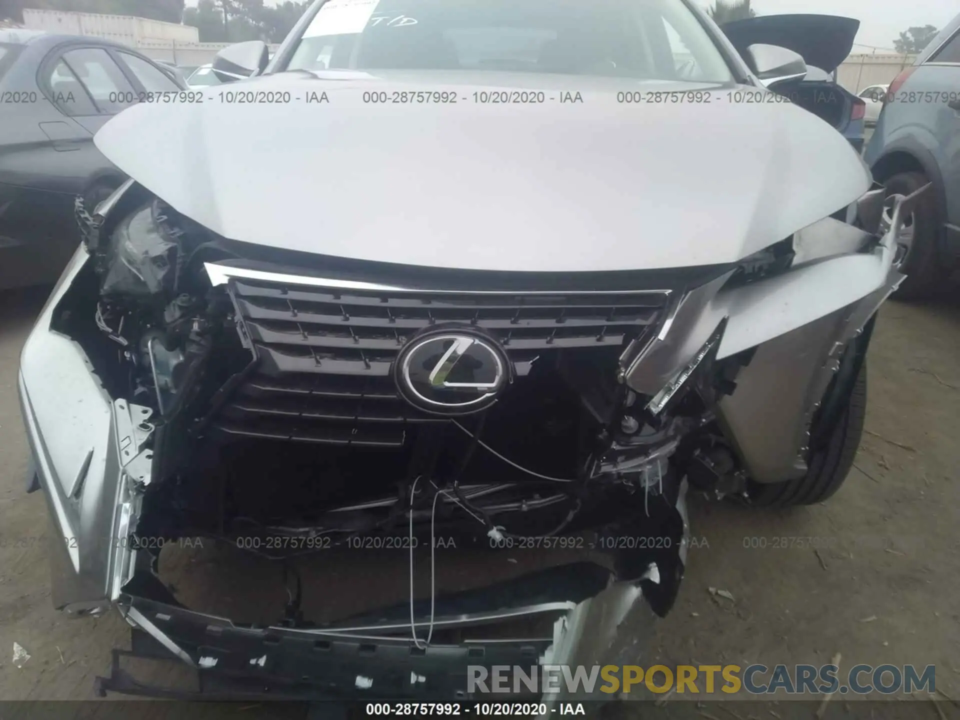 6 Photograph of a damaged car JTJDARBZ9L5000159 LEXUS NX 2020