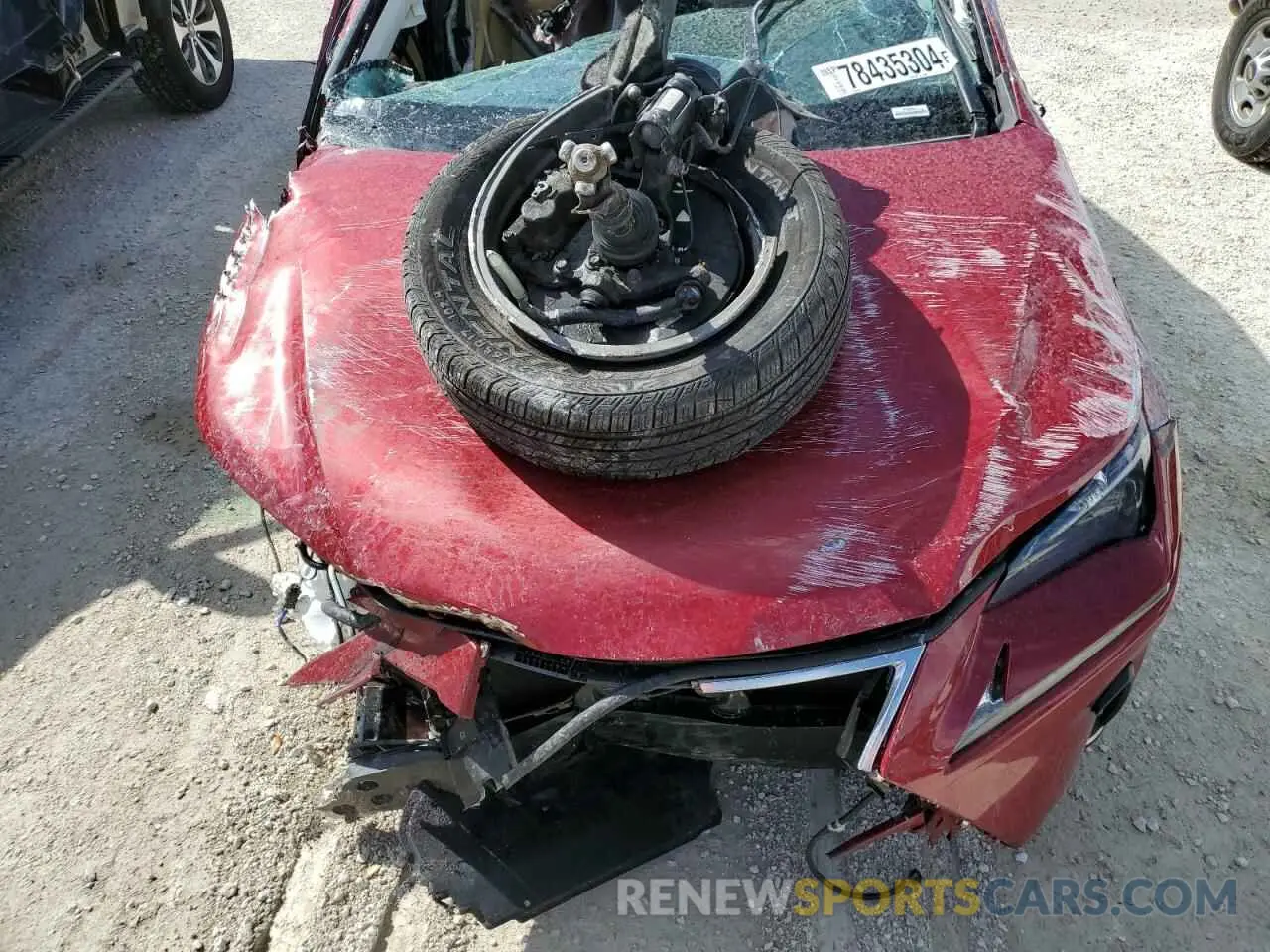 11 Фотография поврежденного автомобиля JTJDARDZ0L2235578 LEXUS NX 2020