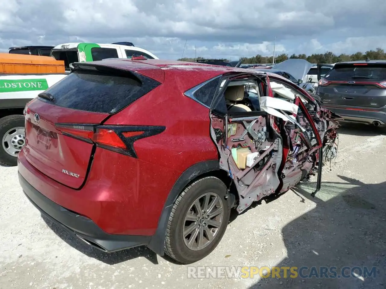 3 Фотография поврежденного автомобиля JTJDARDZ0L2235578 LEXUS NX 2020