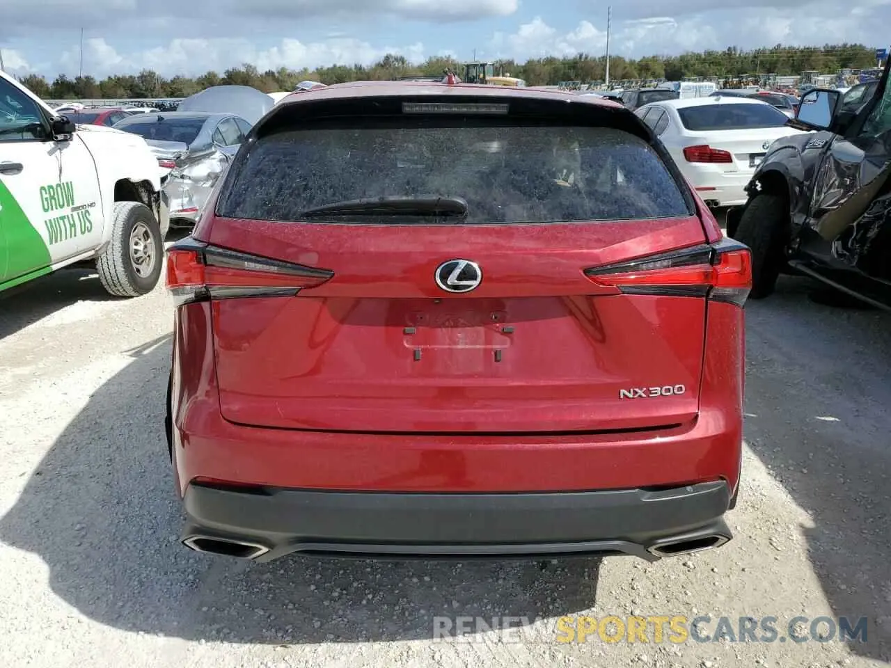 6 Фотография поврежденного автомобиля JTJDARDZ0L2235578 LEXUS NX 2020