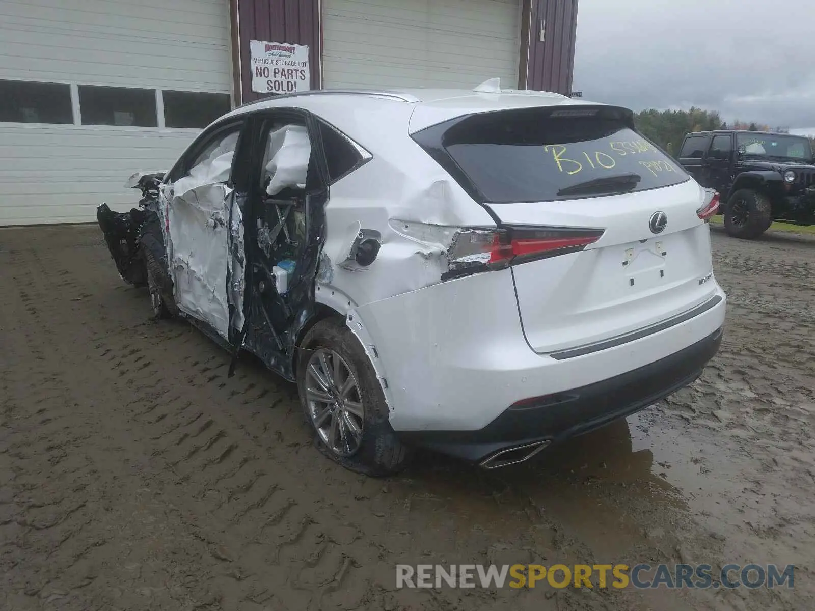 3 Photograph of a damaged car JTJDARDZ0L5011936 LEXUS NX 2020