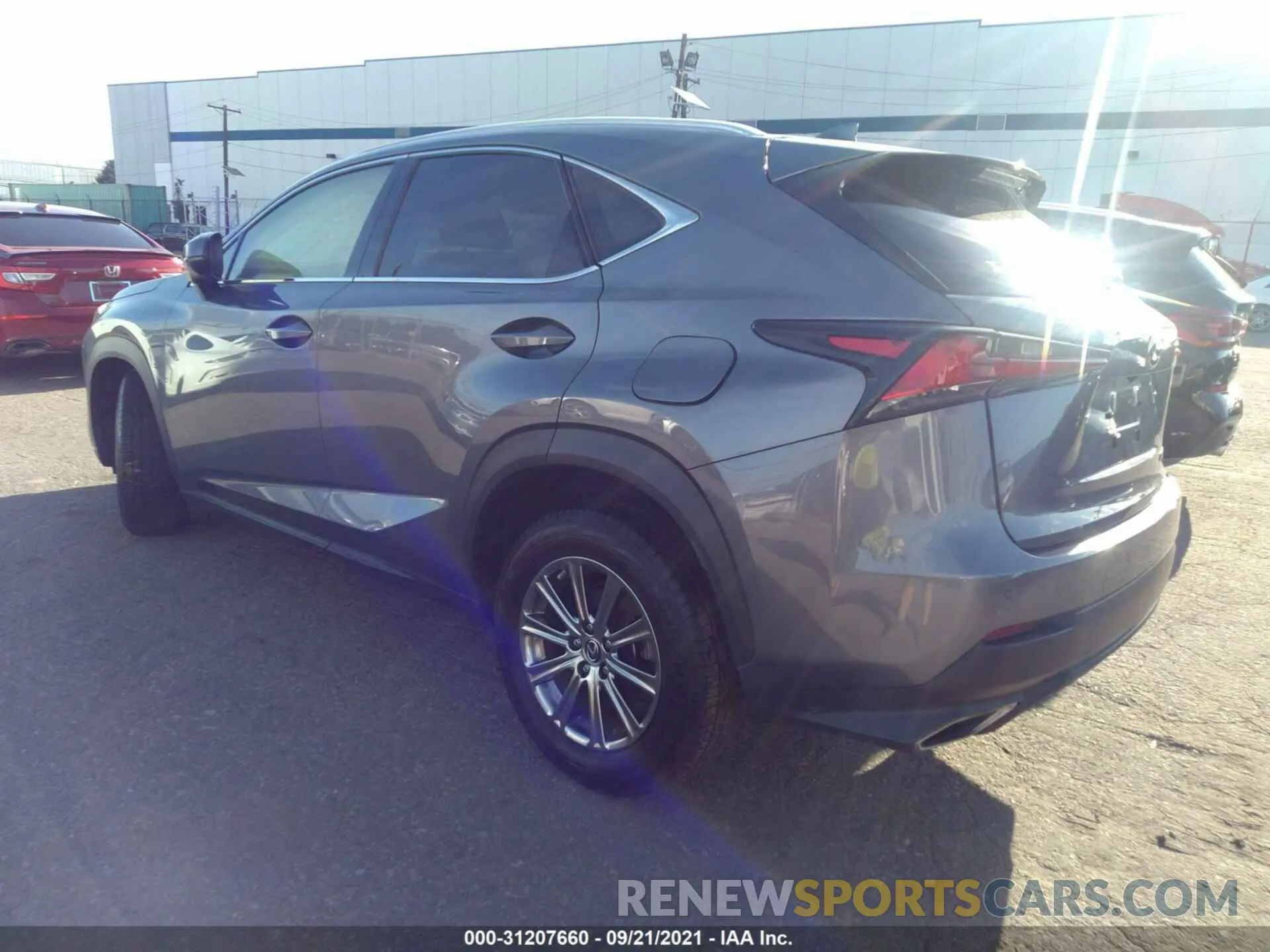 3 Photograph of a damaged car JTJDARDZ1L2226081 LEXUS NX 2020