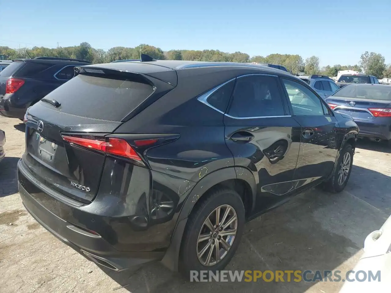 3 Photograph of a damaged car JTJDARDZ1L5011315 LEXUS NX 2020