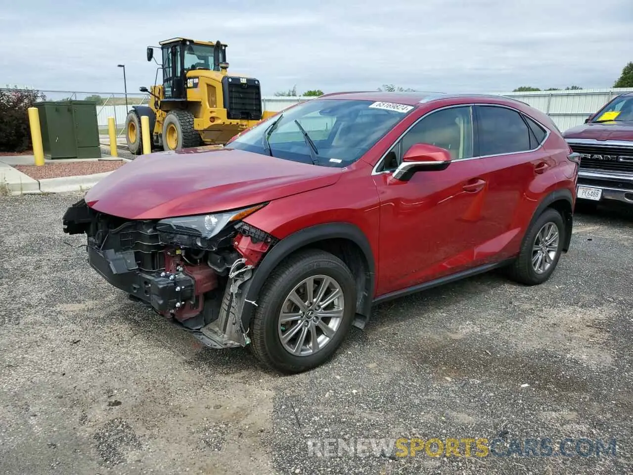 1 Фотография поврежденного автомобиля JTJDARDZ1L5015770 LEXUS NX 2020