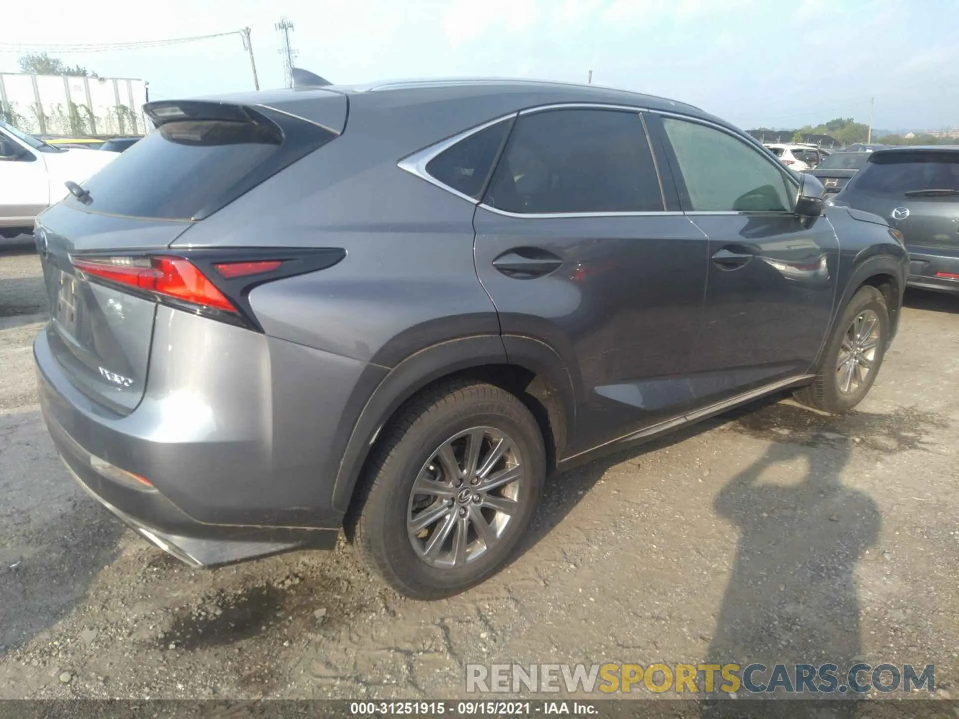 4 Photograph of a damaged car JTJDARDZ4L2220811 LEXUS NX 2020