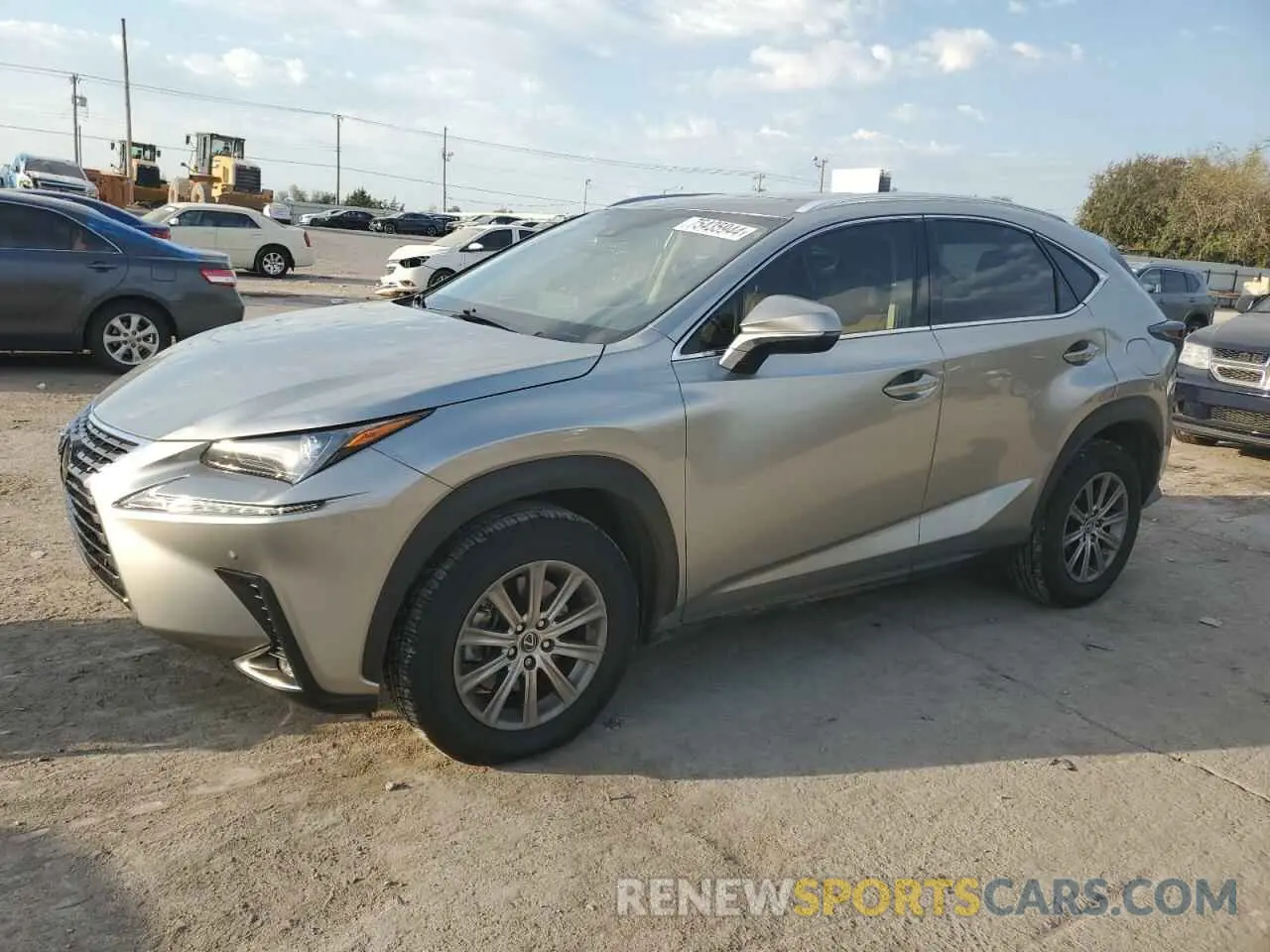 1 Фотография поврежденного автомобиля JTJDARDZ4L2225975 LEXUS NX 2020