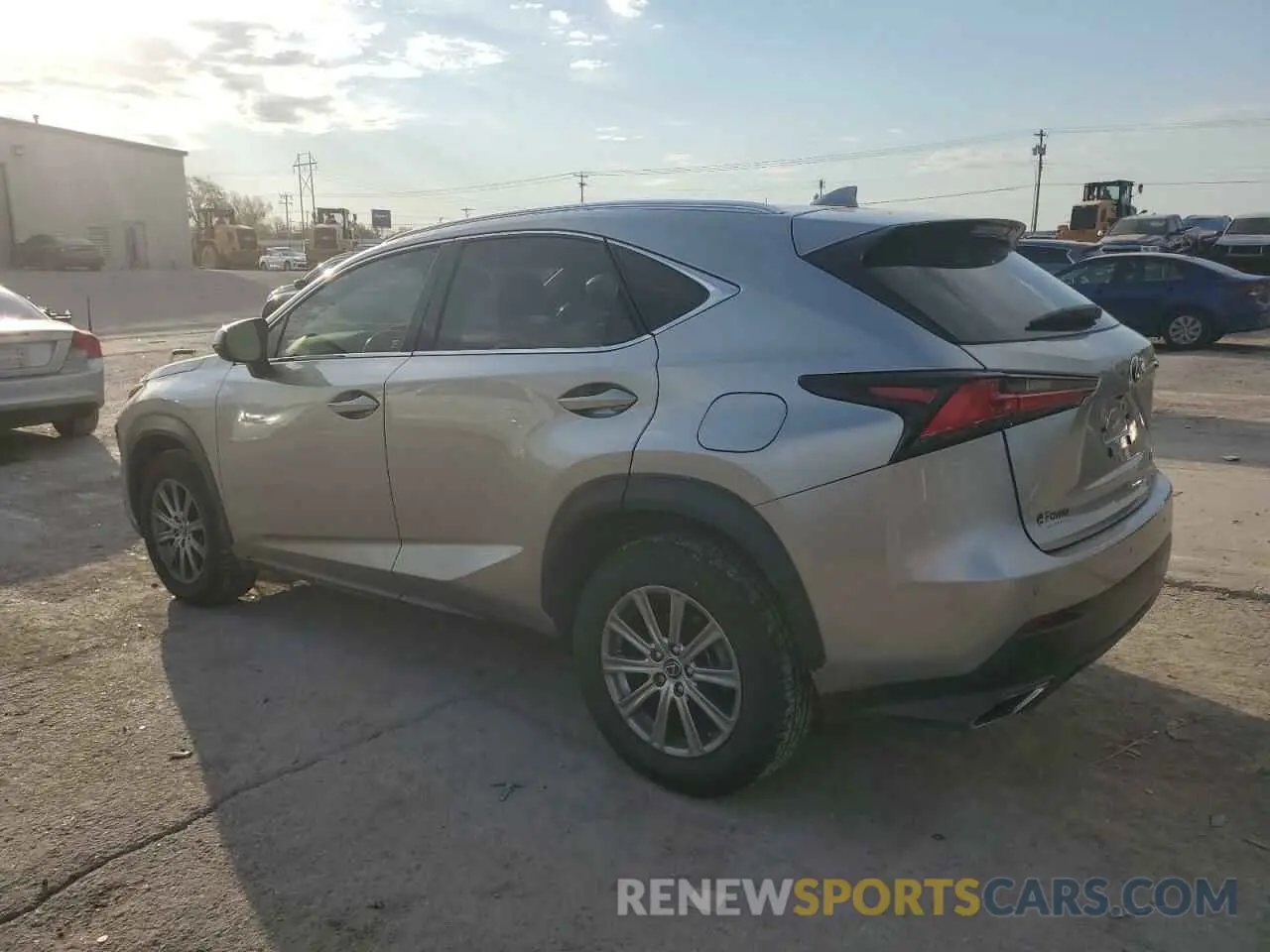 2 Фотография поврежденного автомобиля JTJDARDZ4L2225975 LEXUS NX 2020