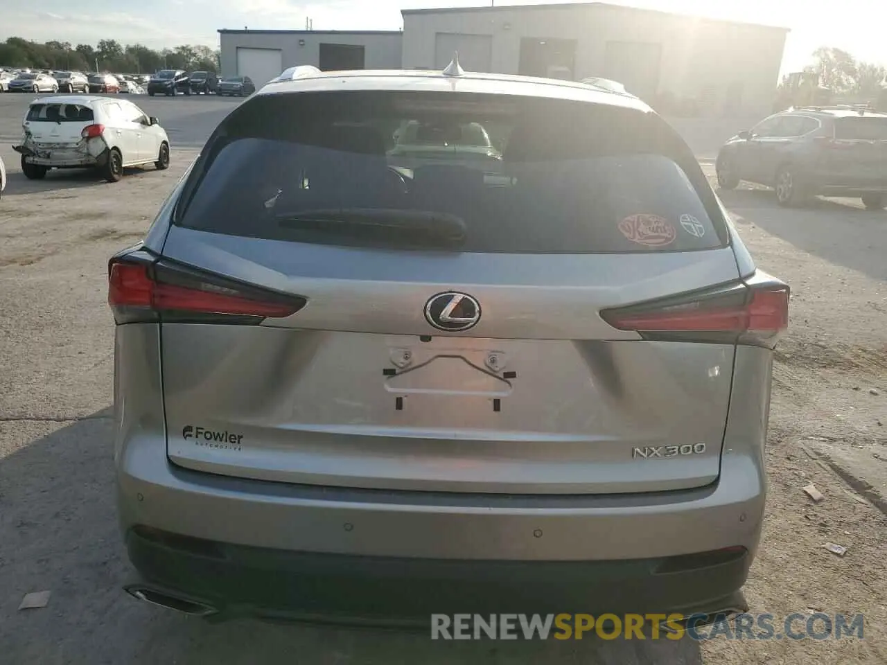 6 Фотография поврежденного автомобиля JTJDARDZ4L2225975 LEXUS NX 2020